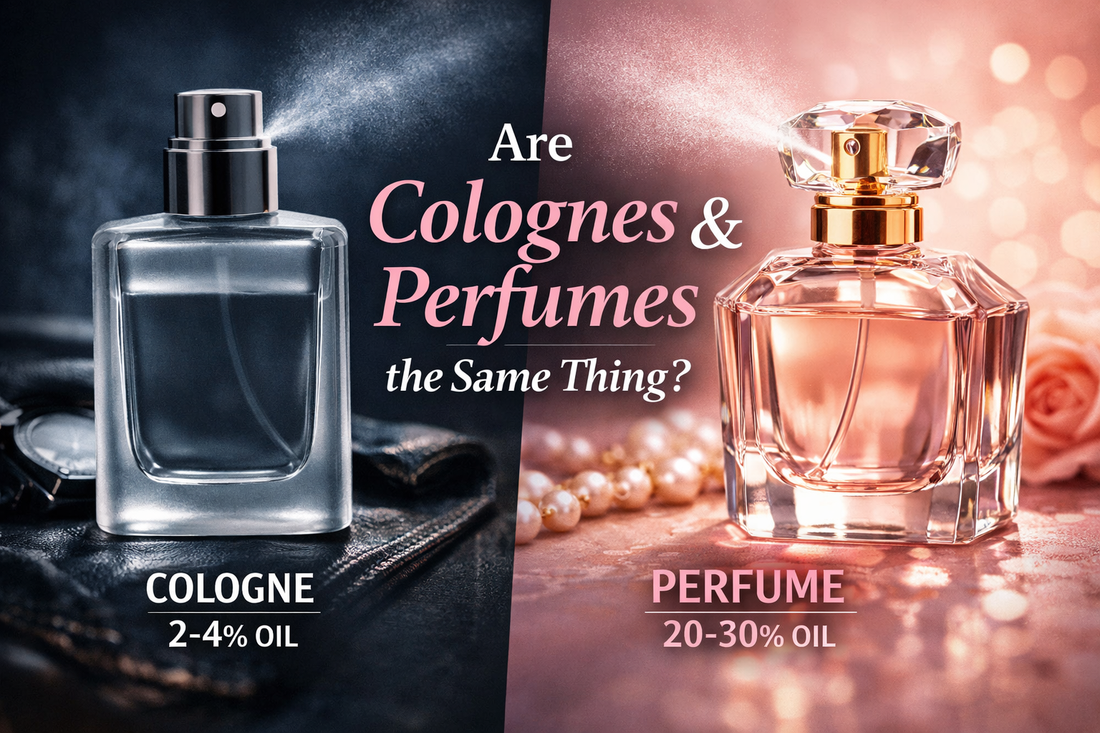 Is cologne the same as perfume?